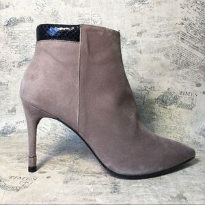 Etienne Aigner suede booties